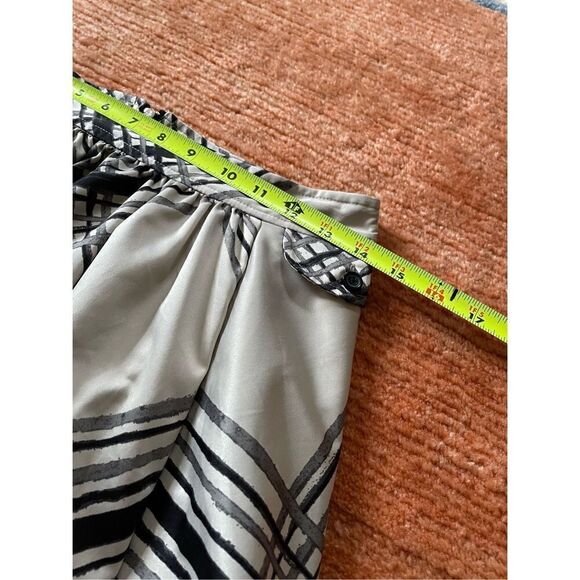 Go International Crosshatch Skater Mini Skirt 1 - Picture 6 of 7